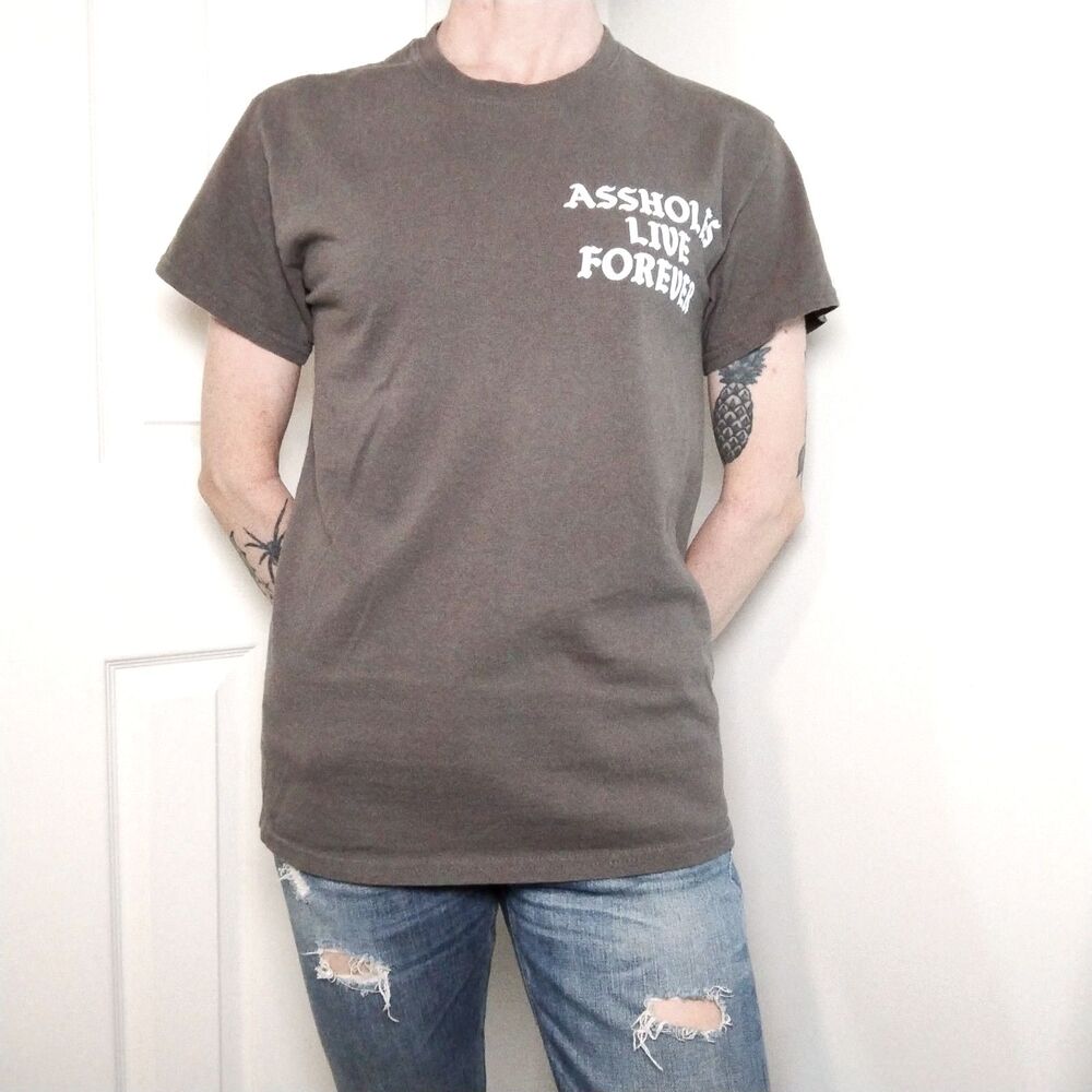 Linda Finegold ALF Short Sleeve Tee Size Small Gray